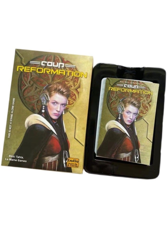Full English Version Of The Coup Refmation Coup Reform English Board Game-Color:coup Refmation Coup Reform  - Image 2