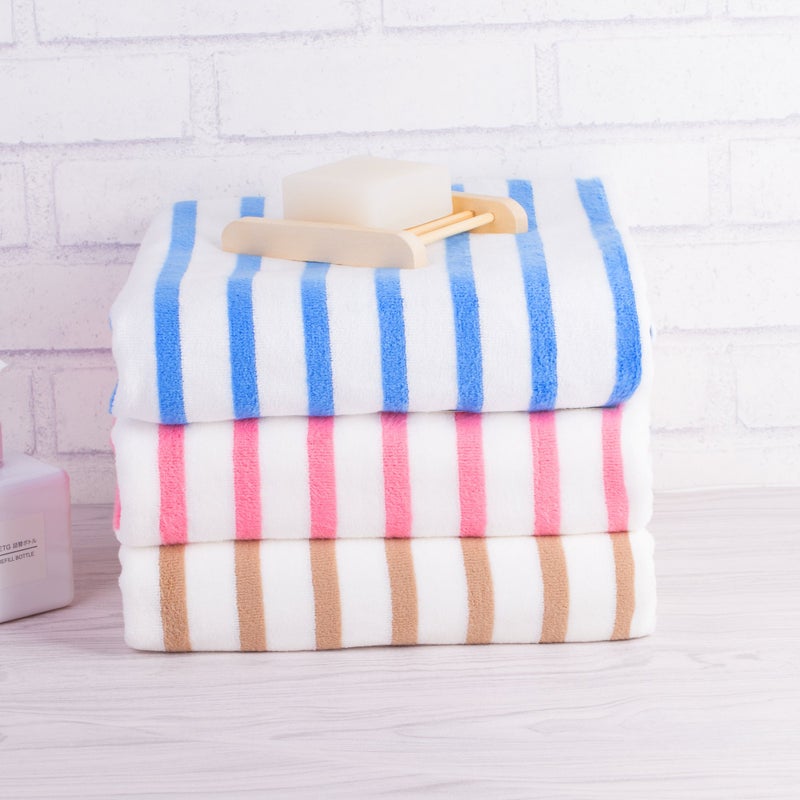 جي ام ال مجموعة المناشف الشاطئية microfiber jml (6 حزمة 27 "" × 55 "") - شريط كابانا - مناشف ميكروفيات متعددة الغرض لحمام حمام السباحة الرياضي لليوغا. - Image 5