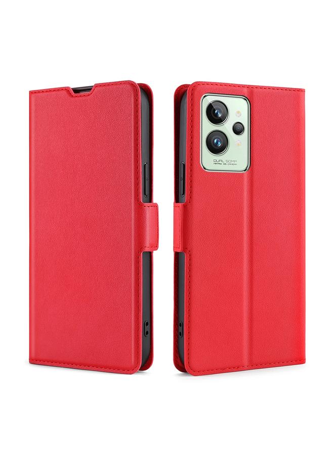 S-TOP Case For OPPO Realme GT2 Pro Ultra-thin Voltage Side Buckle Horizontal Flip Leather Phone Case - Image 1
