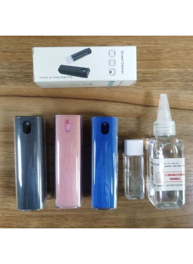Generic - Mobile Phone Screen Cleaner Portable Spray Integrated Decontamination Bacteria Laptop Tablet Mobile Phone Wipe Cleaner-Color:12ml Of Replenisher - Image 1