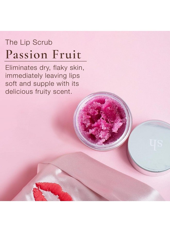 sara happ Lip Scrub Duo: Passion Fruit + Vanilla Bean Sugar Scrubs Exfoliating Lip Treatments Moisturizers For Dry And Flaky Lips Vegan (Two 0.5 Ounce Jars) - Image 5