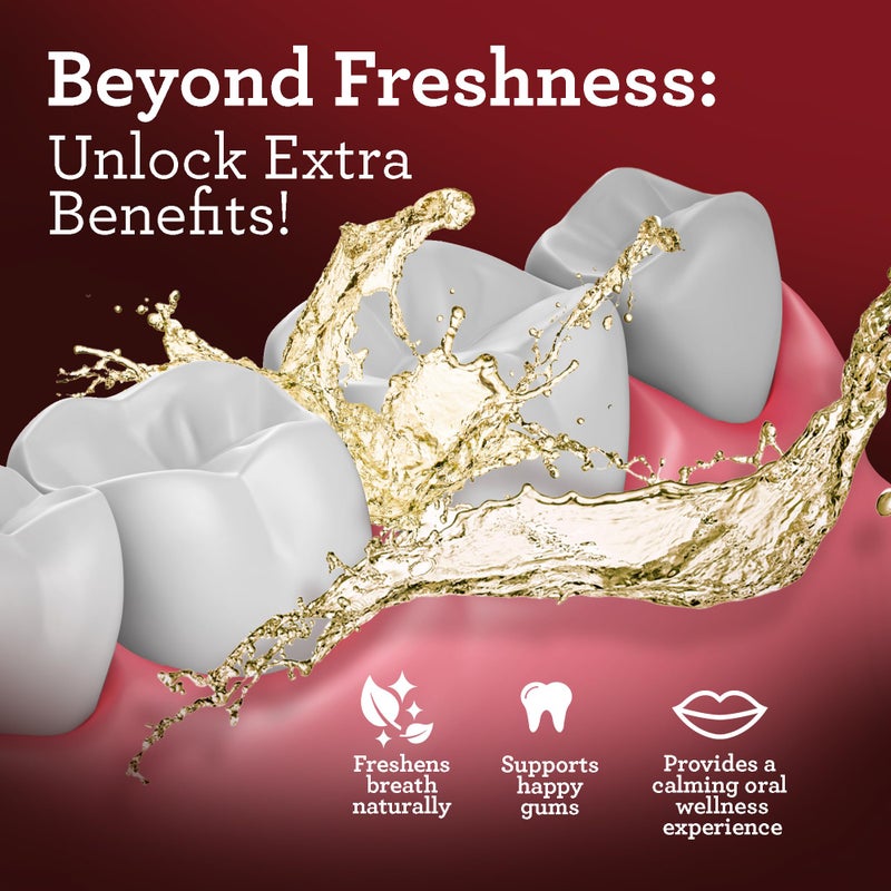 GuruNanda Ashwagandha Oil Pulling with Neem, & Pure Essential Oils (8 Fl Oz) - Ayurveda-Inspired Formula for Daily Oral Care - Alcohol & Fluoride Free - Image 4