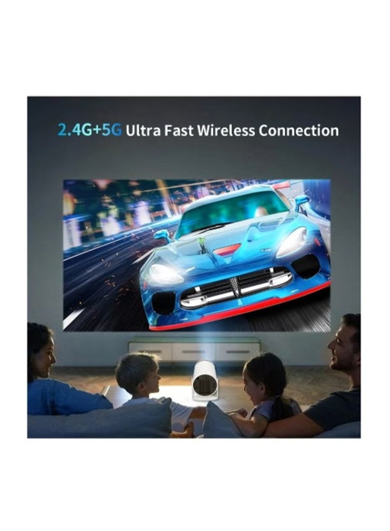 "Android-Powered Portable Smart Projector for Home and Outdoor  Sport Netflix / Youtube  / Spotify / ATV / Prime Video /Wifi 6  / HBO max - Image 3