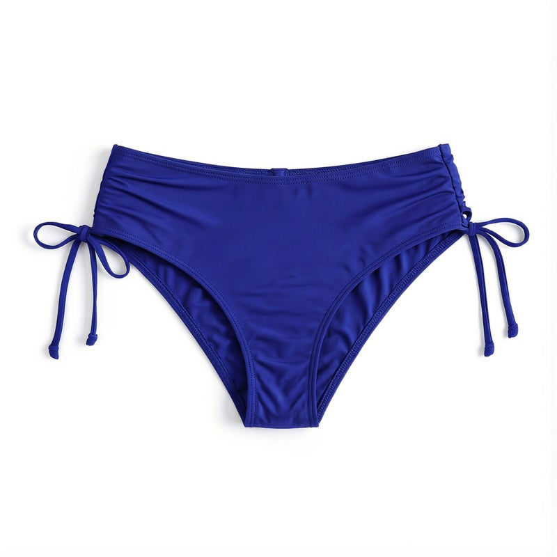 Heavy Duty Long Lasting Women Bikini Bottoms Chlorine Resistant Blue XS Swimwear - Image 2