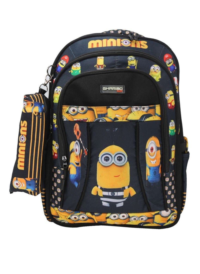 Gharibo Bags School backpack model 19 Minions  - Image 1