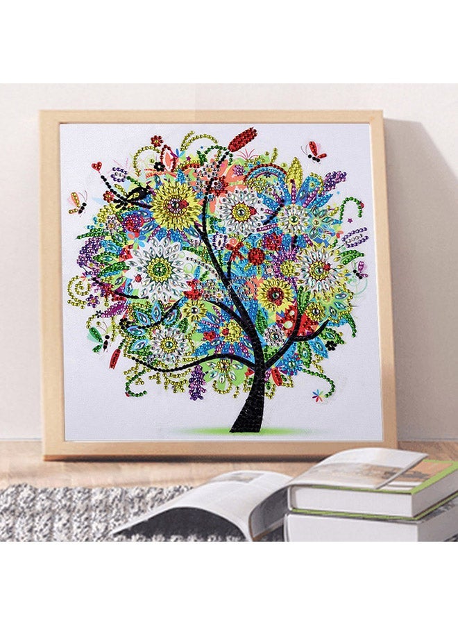 DIY 5D Needlework Crystal Diamond Painting Multicolour 30x30centimeter  - Image 3