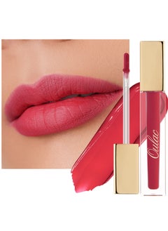 Oulac Matte Liquid Red Lipstick for Women Long Lasting Lipstick Waterproof Lip Stain No Transfer Creamy High Pigmented Formula with Rose Oil Vegan  CrueltyFree Light Red M08 - pzsku/ZC1A1CECA8402909309BAZ/45/_/1741001502/ff66e70d-17bc-49a3-9343-6b079ecb62a1