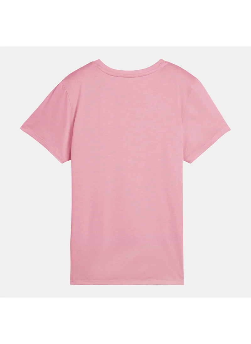 PUMA Women's Train All Day Heather Logo Training T-Shirt