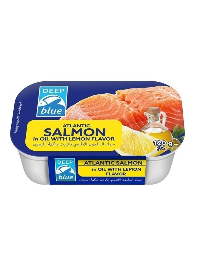 Salmon In Lemon Oil, Latvia