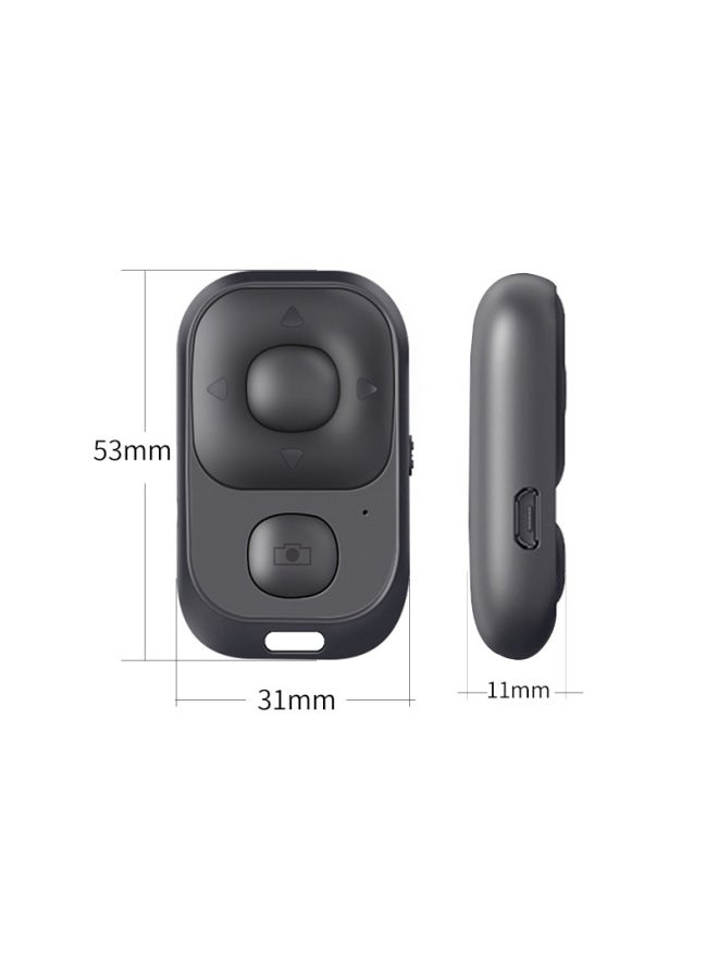 USB Charging Shake Voice Remote Control Lazy Remote Control Fast Hand Short Video Page Flip Praise Outdoor Selfie Customization-Color:Pink Charging + Pearlescent Bag + Charging Line - Image 4