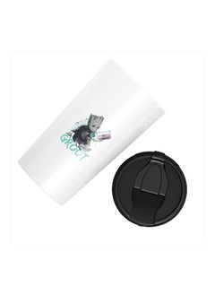 LIT Retro Cassette Groot Printed Tumbler With Lid  - Image 2