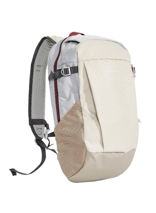 Quechua By DECATHLON | Arpenaz NH 100 | capacity 20 litres | Hiking Trekking Backpack | Beige  - Image 1