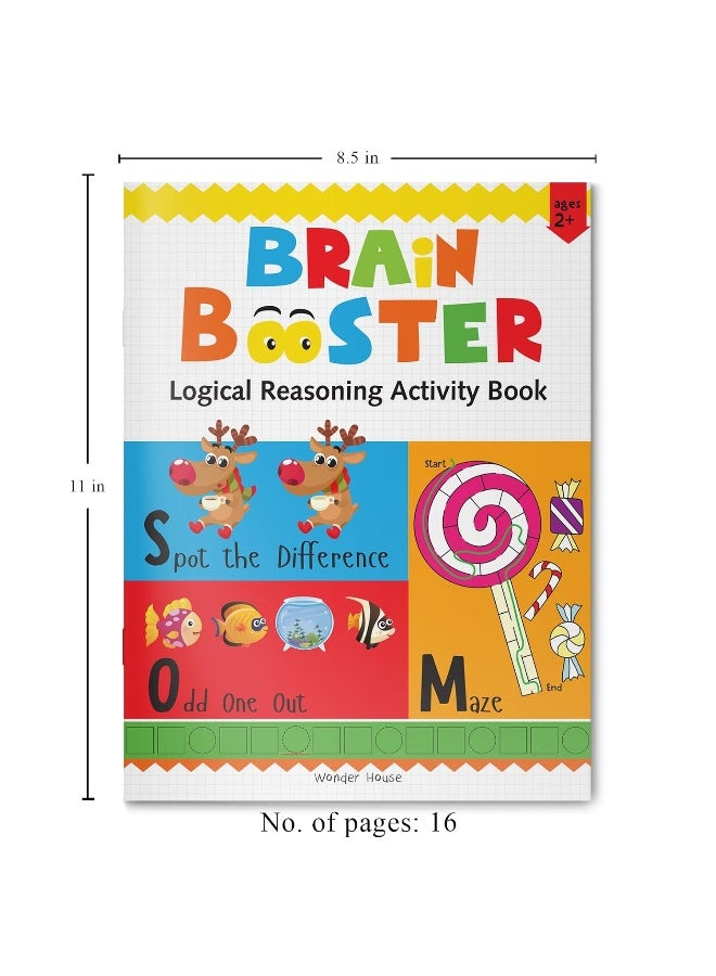 Preschool Activity Book: Brain Booster - Logical Reasoning Activity Book For Kids - Image 3