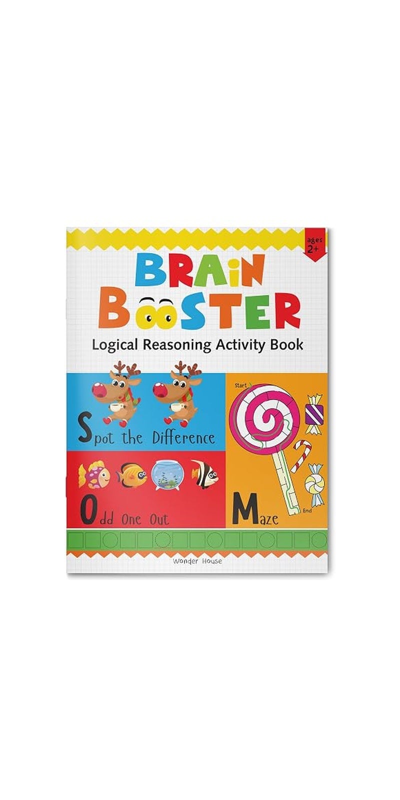 Preschool Activity Book: Brain Booster - Logical Reasoning Activity Book For Kids - Image 1