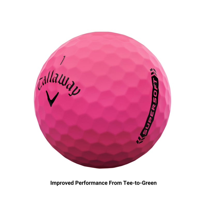 Callaway Golf Supersoft Golf Balls (2023 Version, Pink) - Image 5