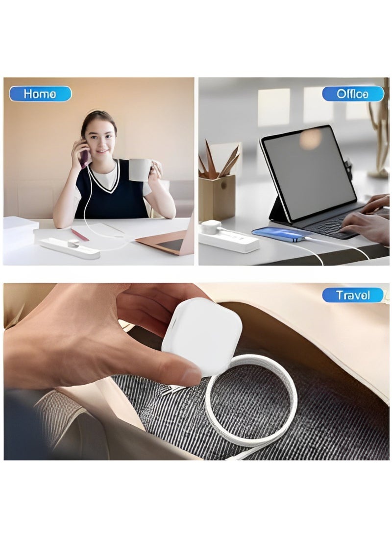 Femca - iPhone 20W Fast Charger | USB C Wall Fast Charger with USB C to Lightning Cable Compatible with iPhone 14/14 Pro/14 Pro Max/13/12/SE2020/11/XR/XS Max/X/iPad - Image 1