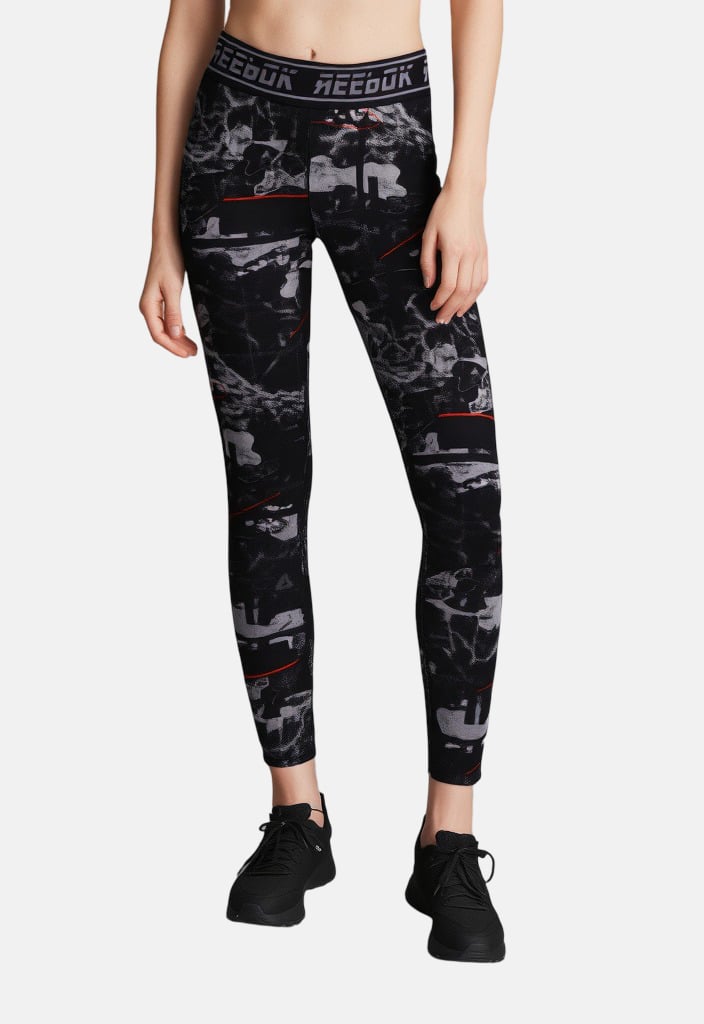 Reebok Women Sportswear Fit Training Leggings, Multicolor - Image 1