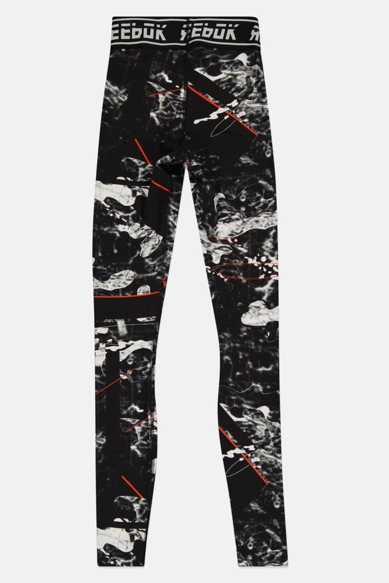 Reebok Women Sportswear Fit Training Leggings, Multicolor - Image 3