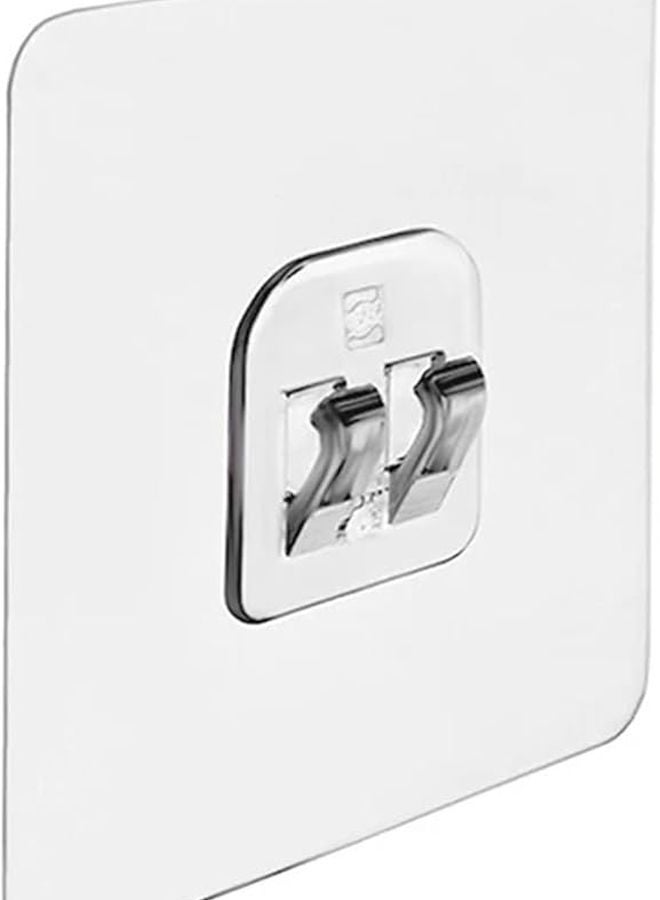 Self Adhesive Hooks 1PC Transparent Wall Hanging Holder for Kitchen Bathroom Storage - Image 2