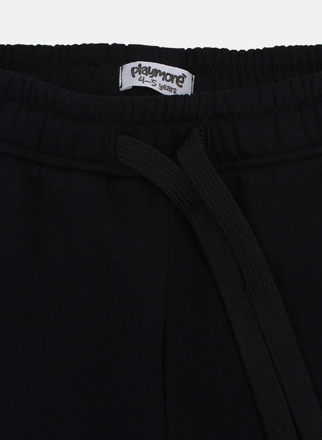playmore Boys Cotton Sweatpants – Black - Image 3