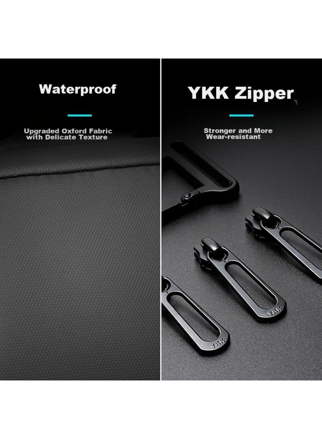 Mark Ryden Backpack For Men, Casual Multi-functional Laptop Bag, Travel Bag, Student Schoolbag Mr2900 Elegant Black Standard Style - Image 4