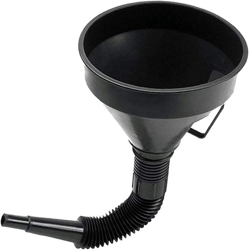 Inditrust 2 in 1 Plastic Funnel Can Spout for Oil | Water | Fuel | Petrol | Diesel | Gasoline for Cars | Bikes | Trucks Affordable fast purchase options - Image 1