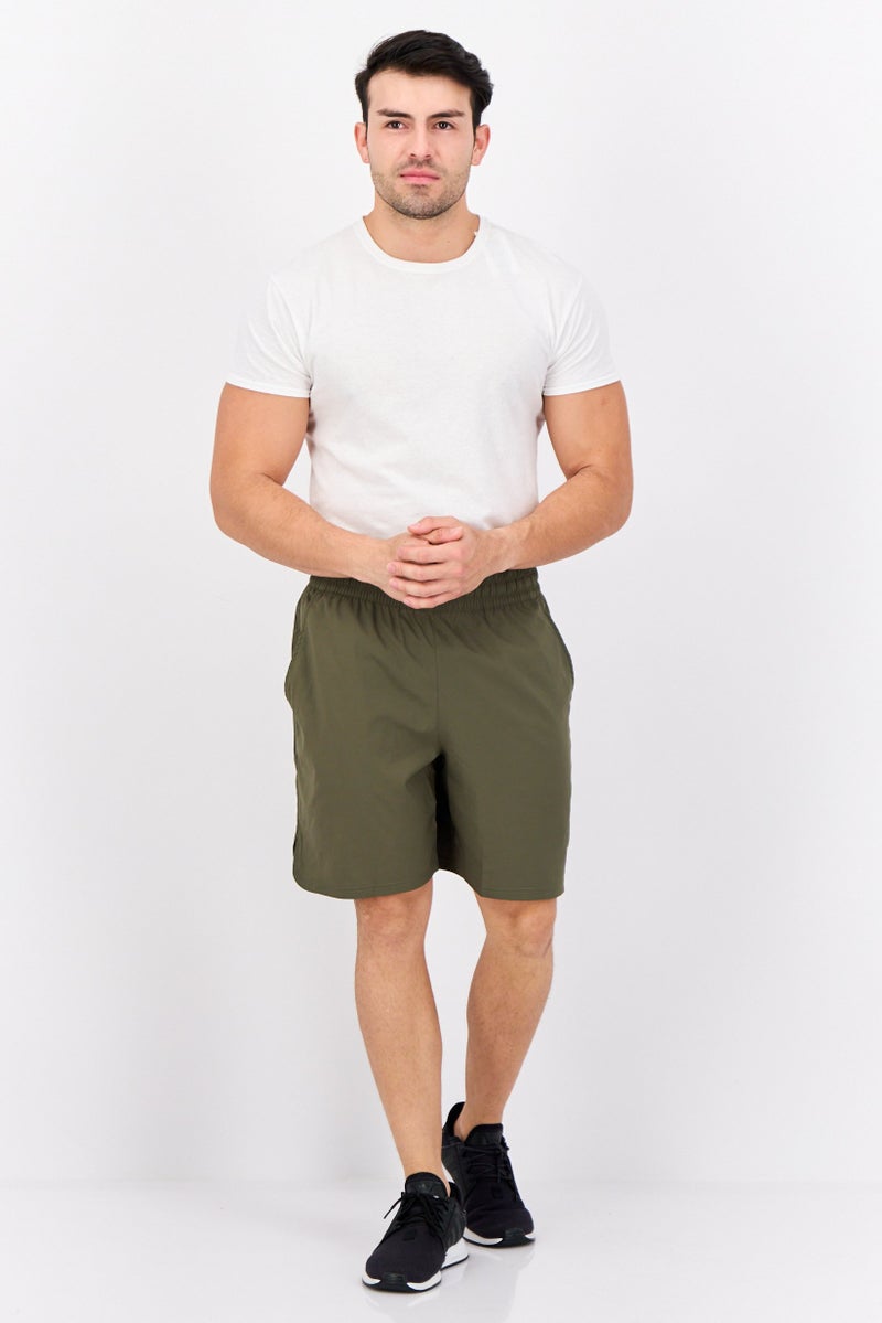 PUMA Men Sportswear Fit Brand Logo Training Shorts, Moss Green - Image 4