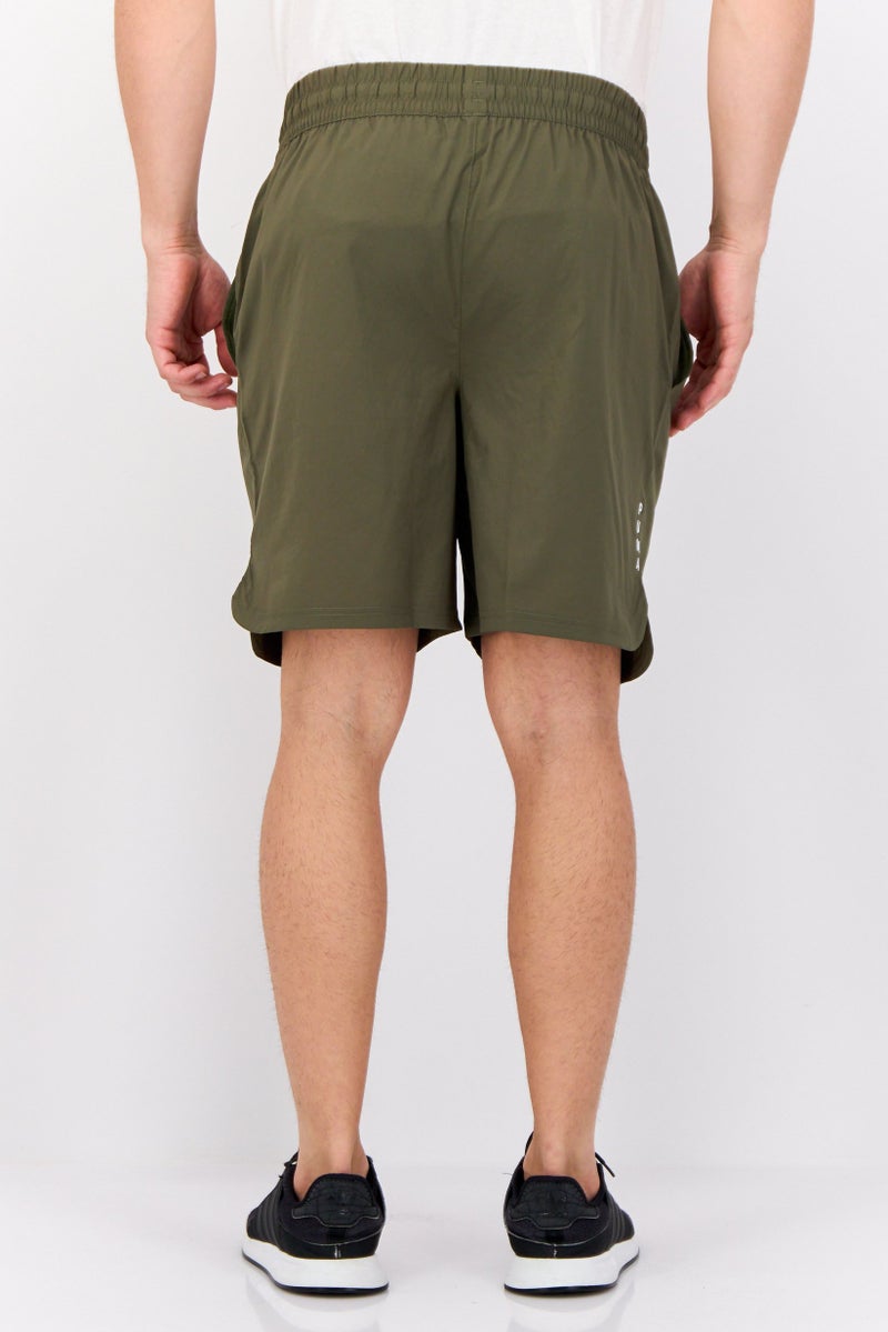 PUMA Men Sportswear Fit Brand Logo Training Shorts, Moss Green - Image 2