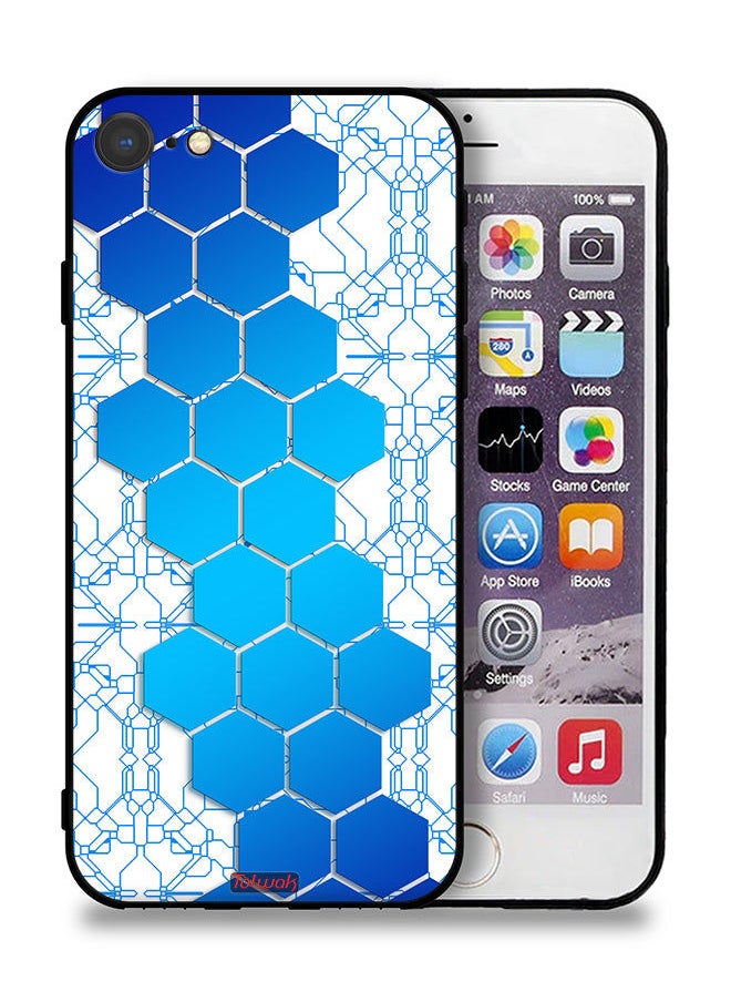 Tolwak - Apple iPhone 8 Protective Case Honeycomb Hexagon Icon Networks - Image 1