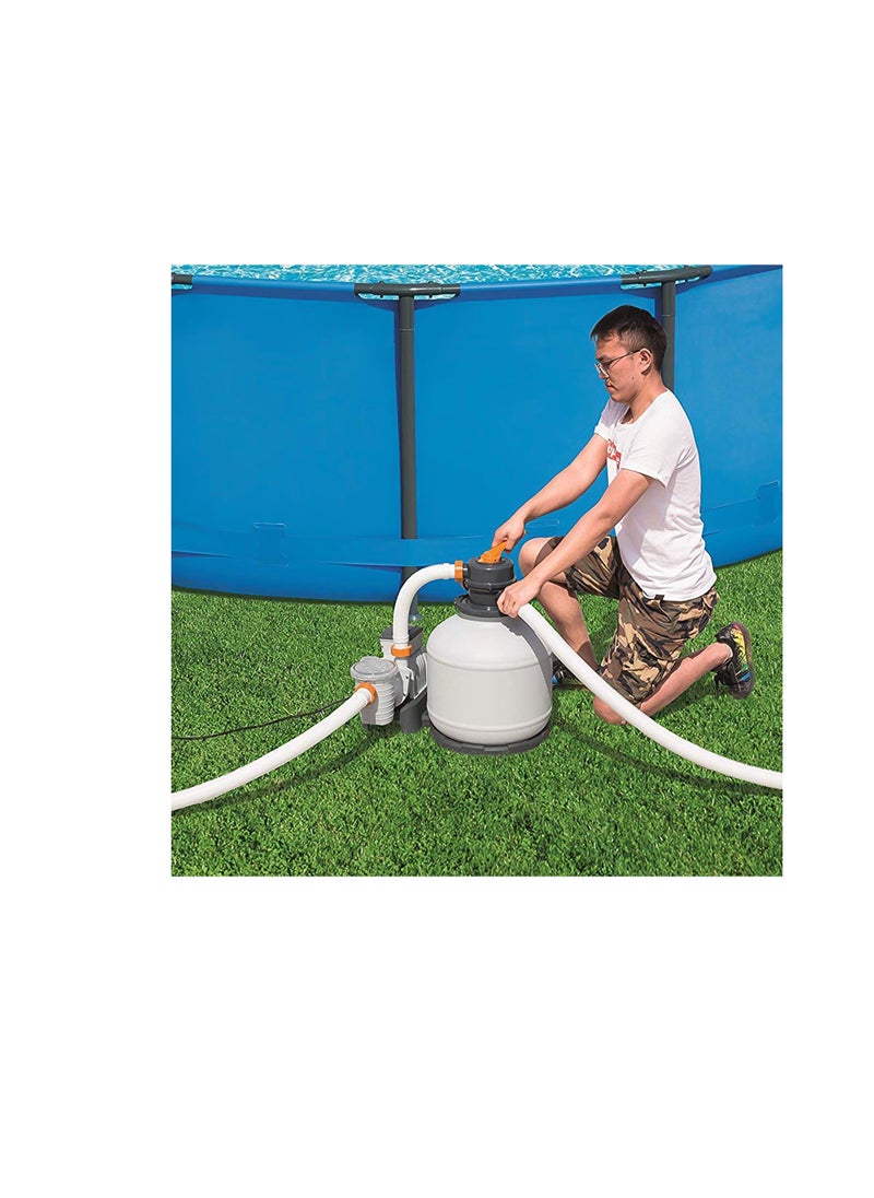 Bestway - Bestway Flowclear Sand Pool Filter Pump (1500 gal) - Image 1