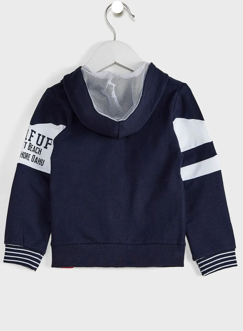 Dirkje Kids Logo Hoodie