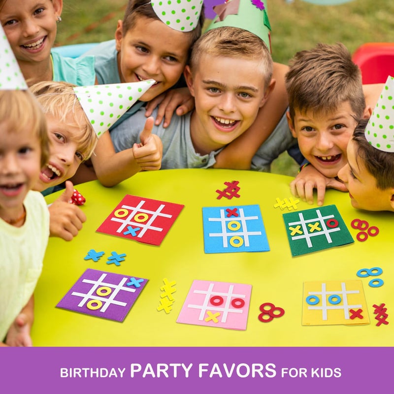 Pjdrllc Kids Party Favors: Tic Tac Toe Board Games - Travel Toys For Birthday Valentines Christmas (Bulk Pack Of 30) - Image 3