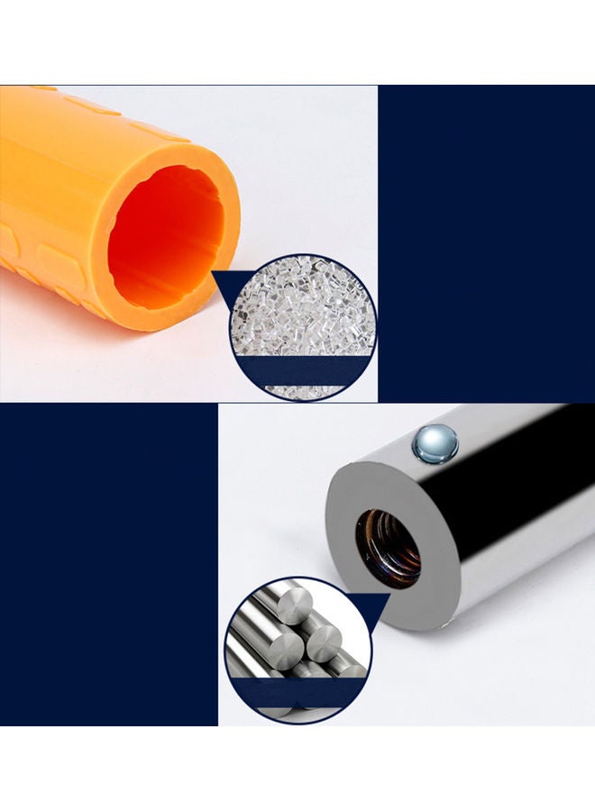 NIBEMINENT Bathroom Grab Bar With Luminous Circle Yellow 41x8.5x8.5cm - Image 4