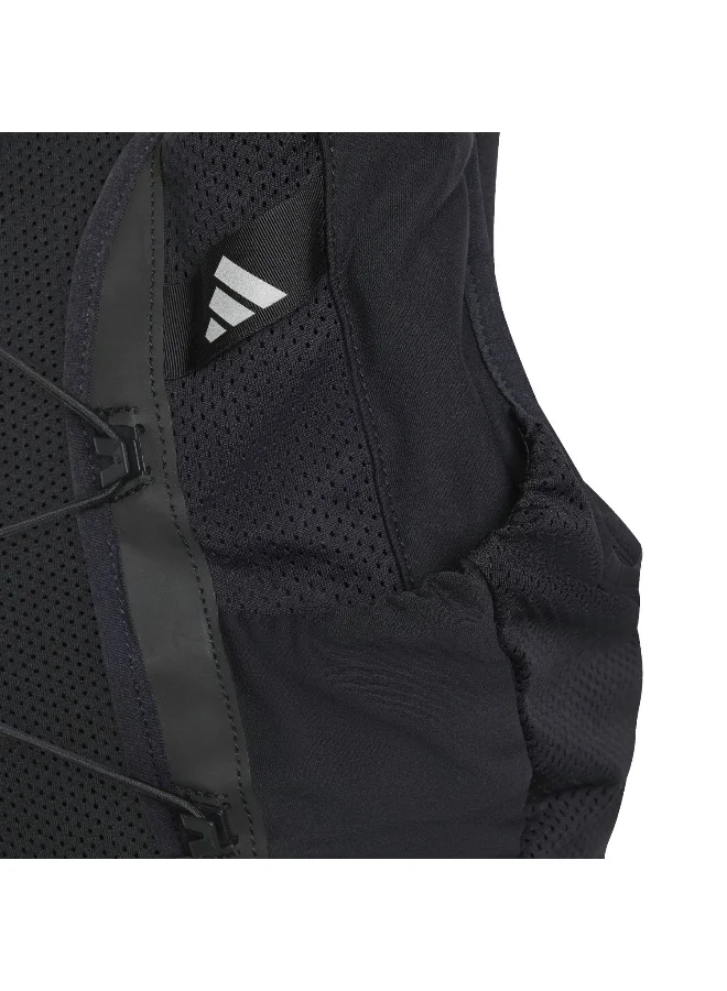Adidas BLACK Adidas Run Vest U Black Running Gilets For Unisex  | Best Price UAE