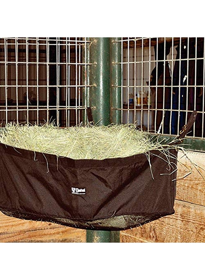 كاشيل وحدة تغذية كاشيل كورنر تحمل القش للخيول، وتناسب زاوية حظائر الخيول والمقطورات، كبيرة - Image 2