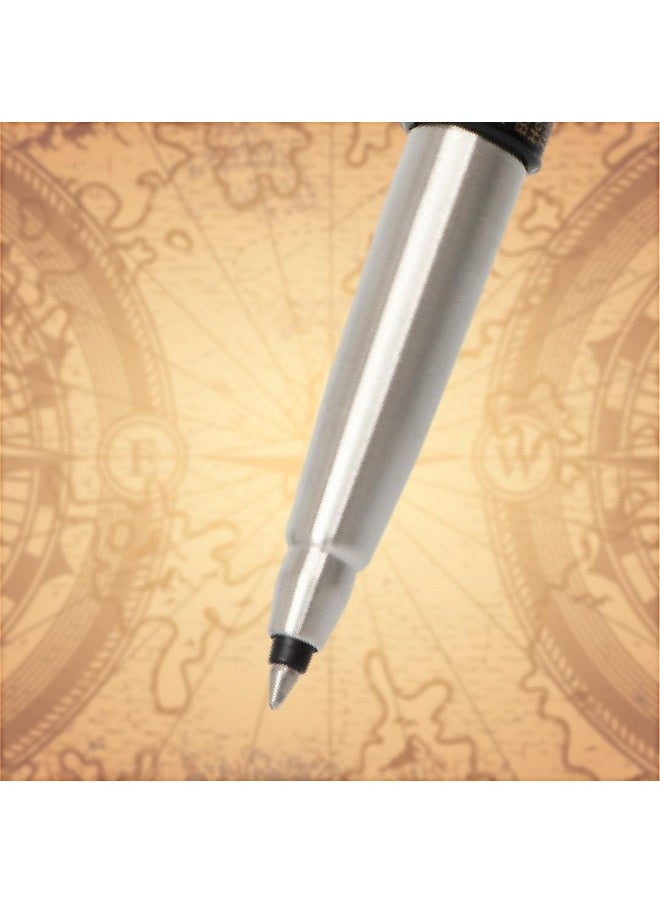 PARKER قلم حبر جاف بكرية ذهبية تحديد الوقت | لون الحبر - أزرق | هدية مؤسسية | مثالي للاستخدام المهني  - Image 4