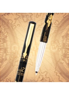 PARKER Vector Time Check Gold Trim Roller Ball Pen| Ink Color - Blue | Corporate Gift | Ideal For Professional Use  - Image 2