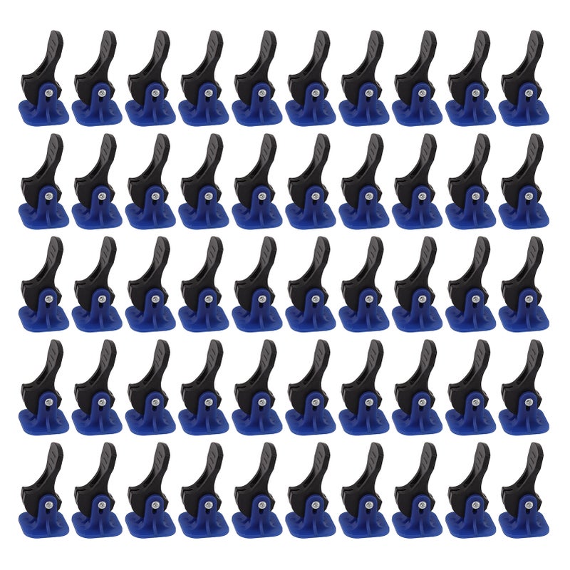 Tile Leveling System Kit 50pcs Reusable Tile Leveler with T Pin Tools for Wall Floor Tile Adjustment - Image 1