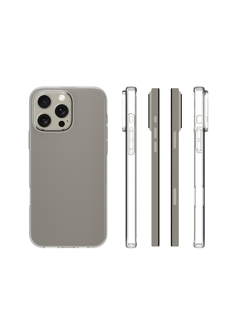 Raxoom Protective Case Cover For iPhone 16 Pro Max Clear  - Image 1