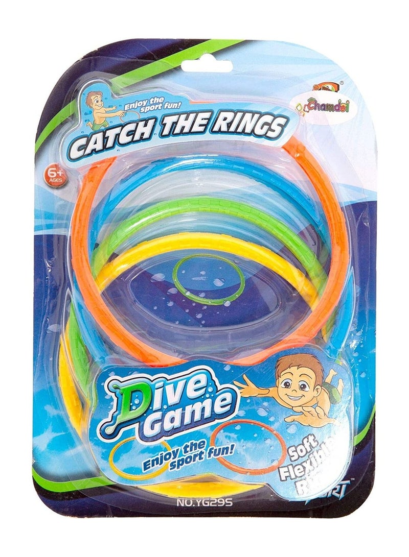 Chamdol Catch The Rings Dive Game Pack Of 4