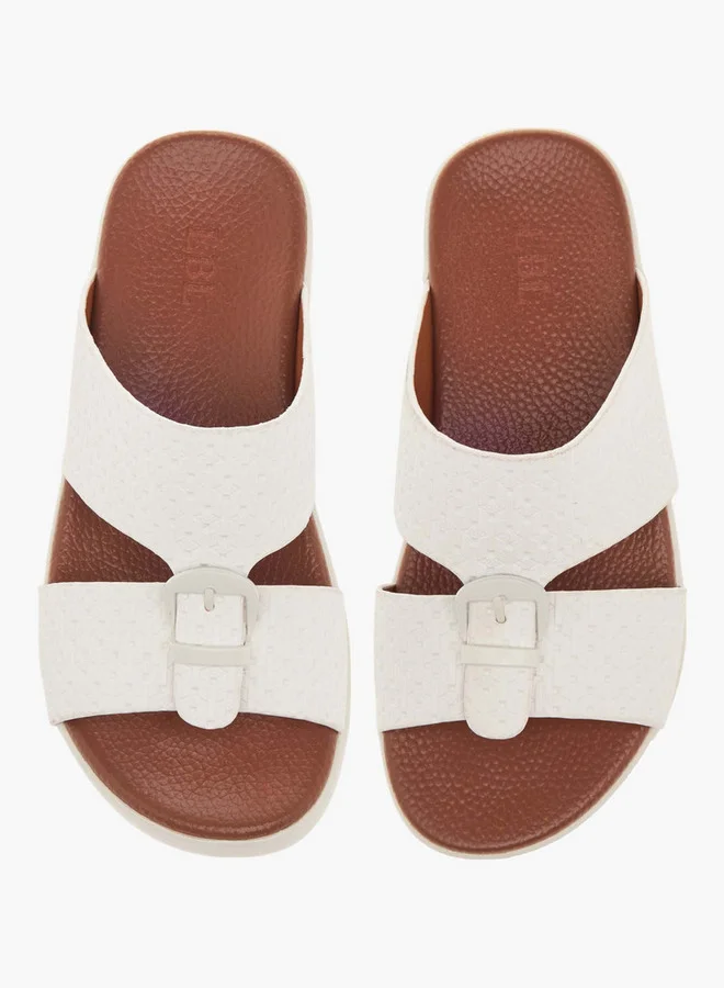 ال بي ال من شو اكسبرس Buckle Accent Slip-On Arabic Sandals