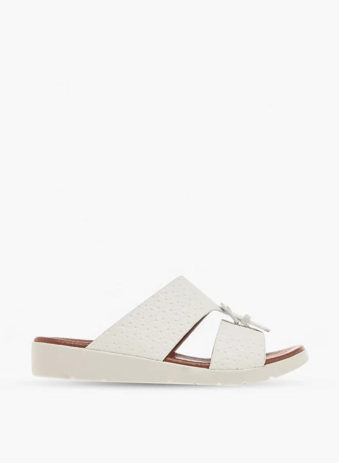 ال بي ال من شو اكسبرس Buckle Accent Slip-On Arabic Sandals