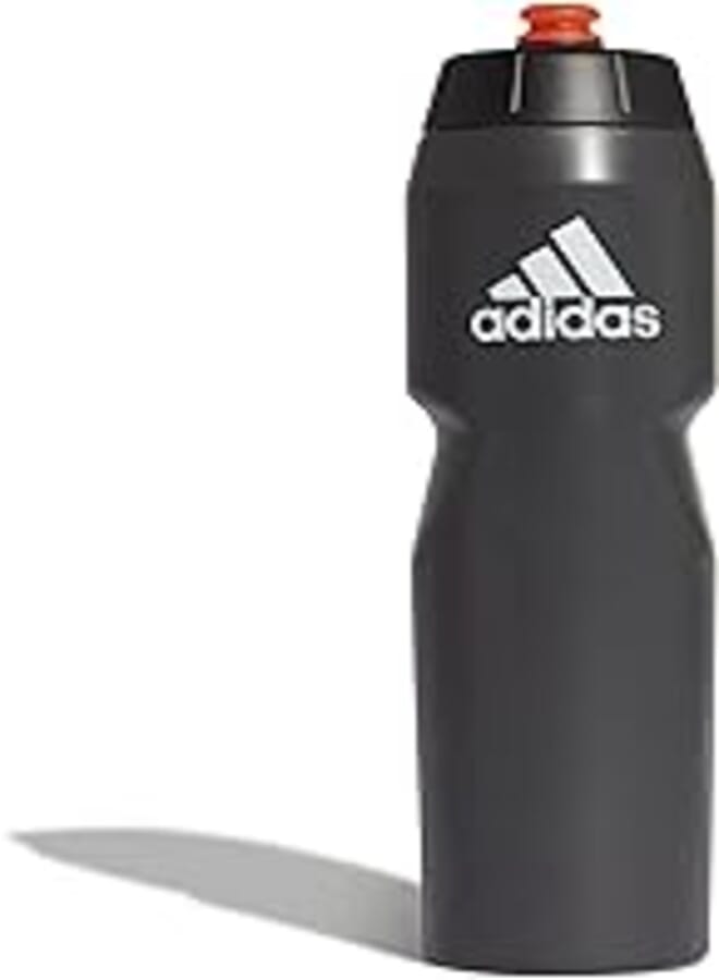 Adidas زجاجة تدريب adidas PERF BOTTL 0 75 BLACK/BLACK/SOLRED FM9931 للجنسين باللون الأسود مقاس NS