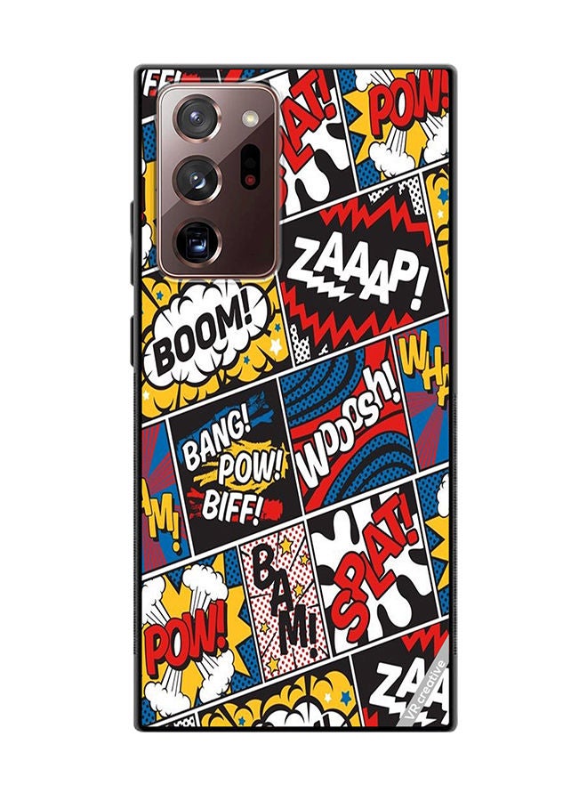 VR CREATIVE Protective Case Cover For Samsung Galaxy Note20 Ultra 5G Pop Art Design Multicolour - Image 1