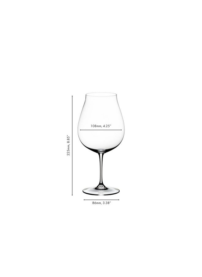 Riedel Riedel Vinum New World Pinot Noir Glass, Set of 2  - Image 5