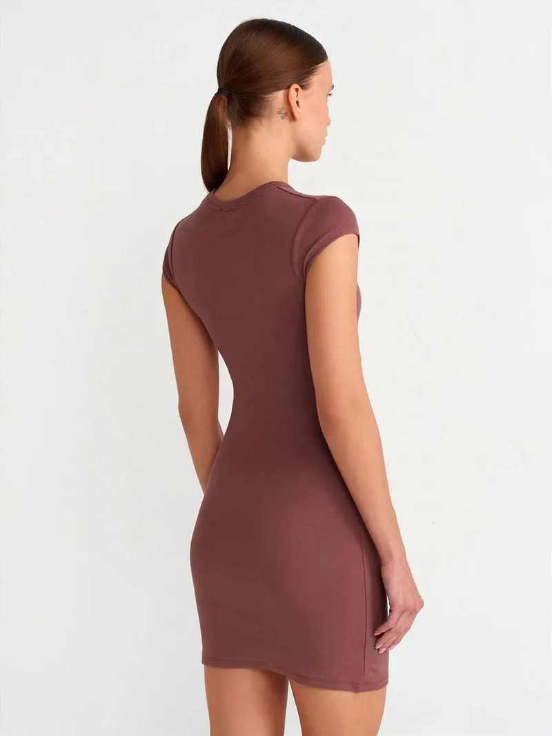 ديلفين DILVIN Women’s Bodycon Mini Dress
