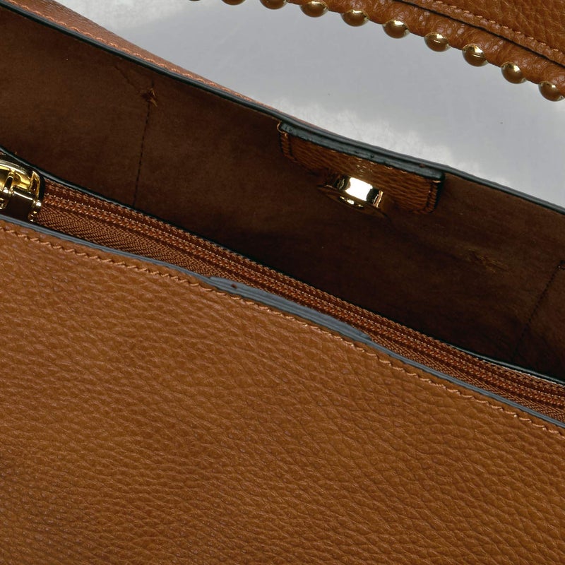 Steve Madden Women's Bsammy Hobo Bag, Cognac, One Size US - Image 5