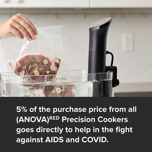 Anova Culinary (ANOVA)ᴿᴱᴰ Precision Cooker Nano, Black, Small - Image 3