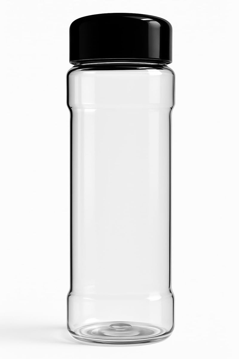 Havilah Multipurpose Transparent Storage Sprinkler Plastic Containers for Kitchen – Spice Shaker Airtight Masala Box Dabba, Chilli Flakes, Spice Powders, Pizza Seasonings – 250 ml Round Set of 6 PCS - Image 2