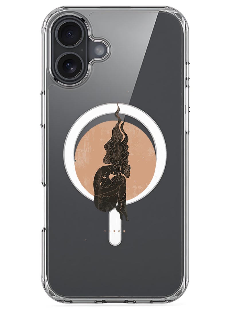 Theodor Magnetic Case for Apple iPhone 17 Compatible with MagSafe Wireless Charging, Shockproof Phone Bumper Cover - Virgo-01 - Image 1